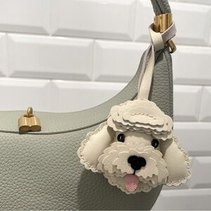 DoggieBag* Lux leather bag charm